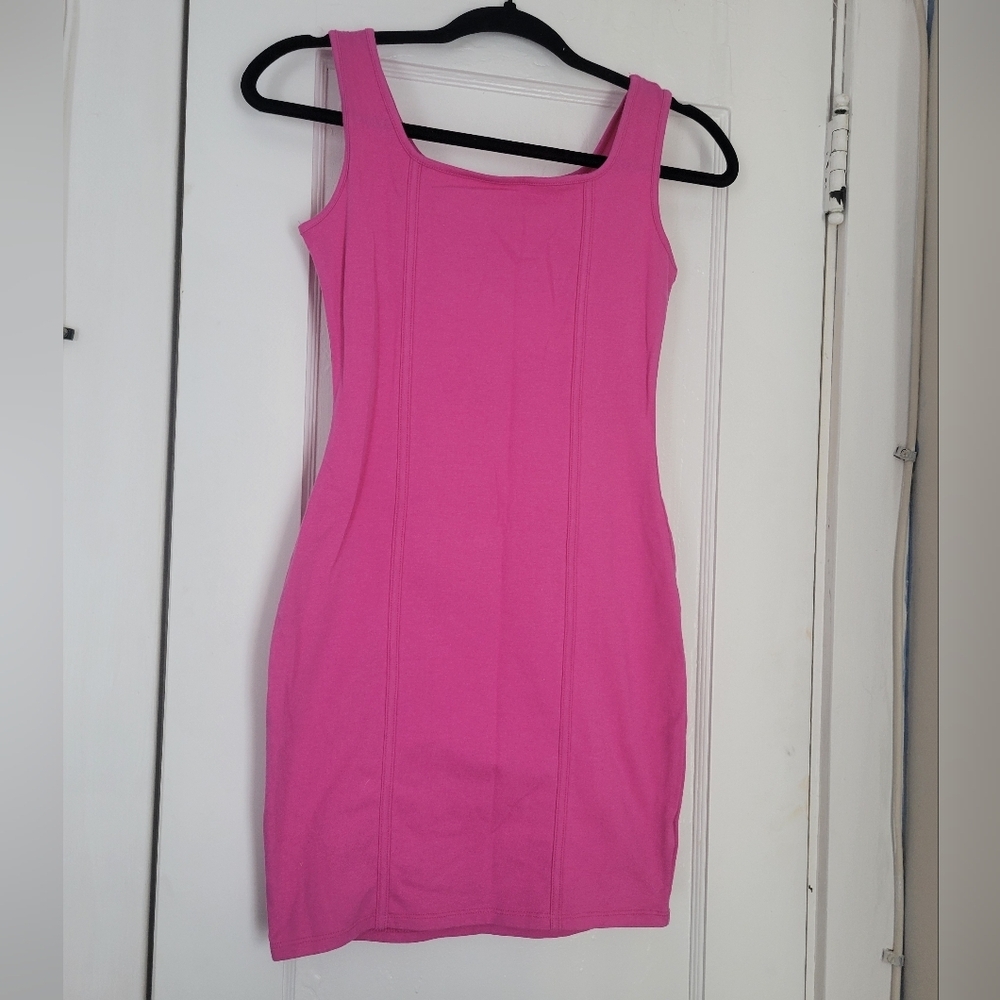 Wild Fable Vibrant Pink Mini Dress - Picture 2 of 4